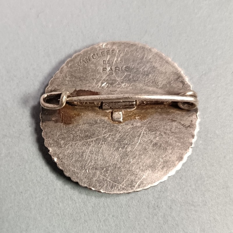 ENSEMBLE INSIGNES INFIRMIERE CRF CROIX ROUGE FRANCAISE INSIGNE EN ARGENT VAN CLEFF & ARPELLS